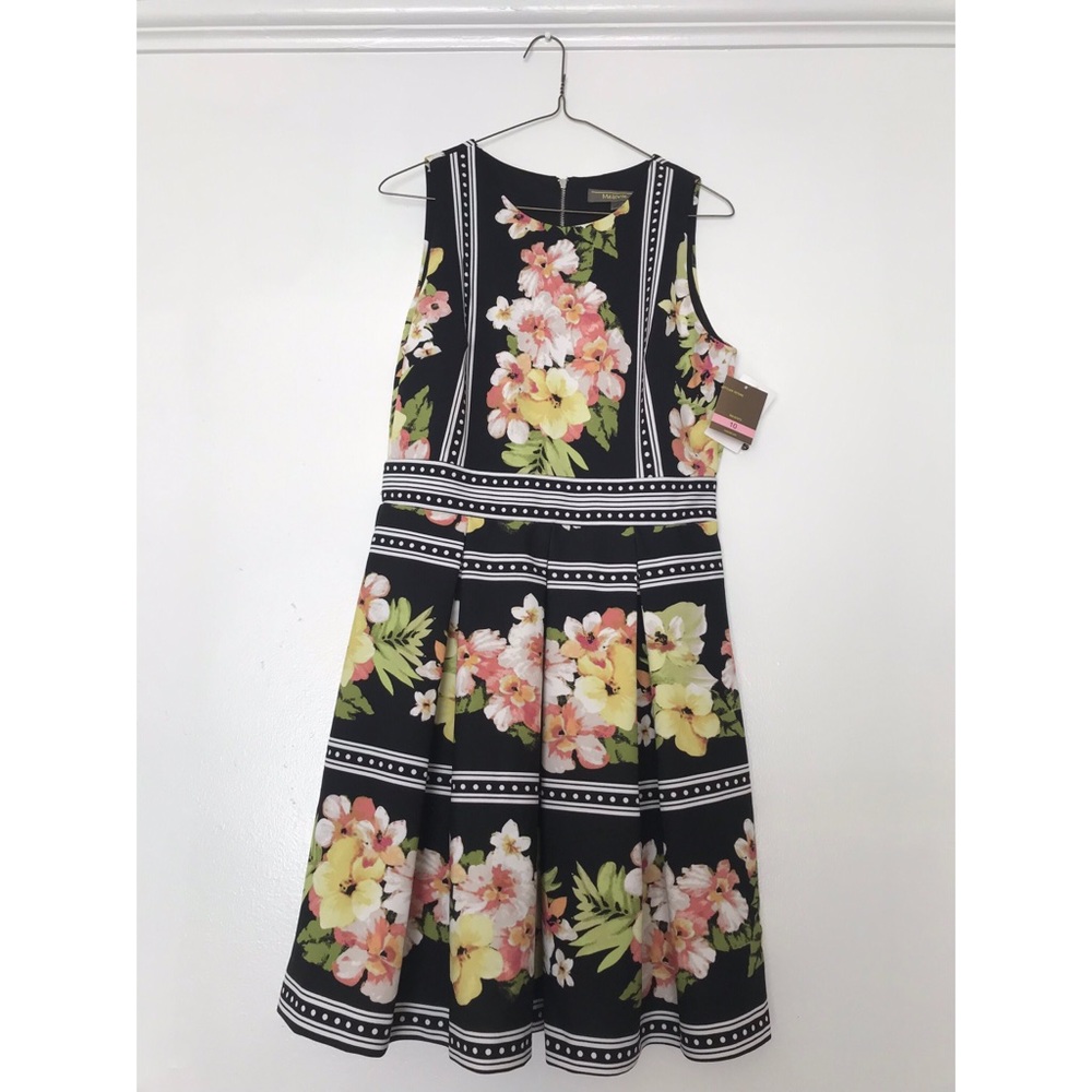 NWT black and white floral LuLaRoe dress